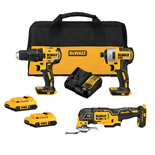 DeWalt 20V MAX* Brushless Cordless 3-Tool Combo Kit – 1 Top Tools