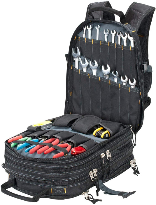 CLC Custom LeatherCraft 1132 75-Pocket Tool Backpack – Top Tools